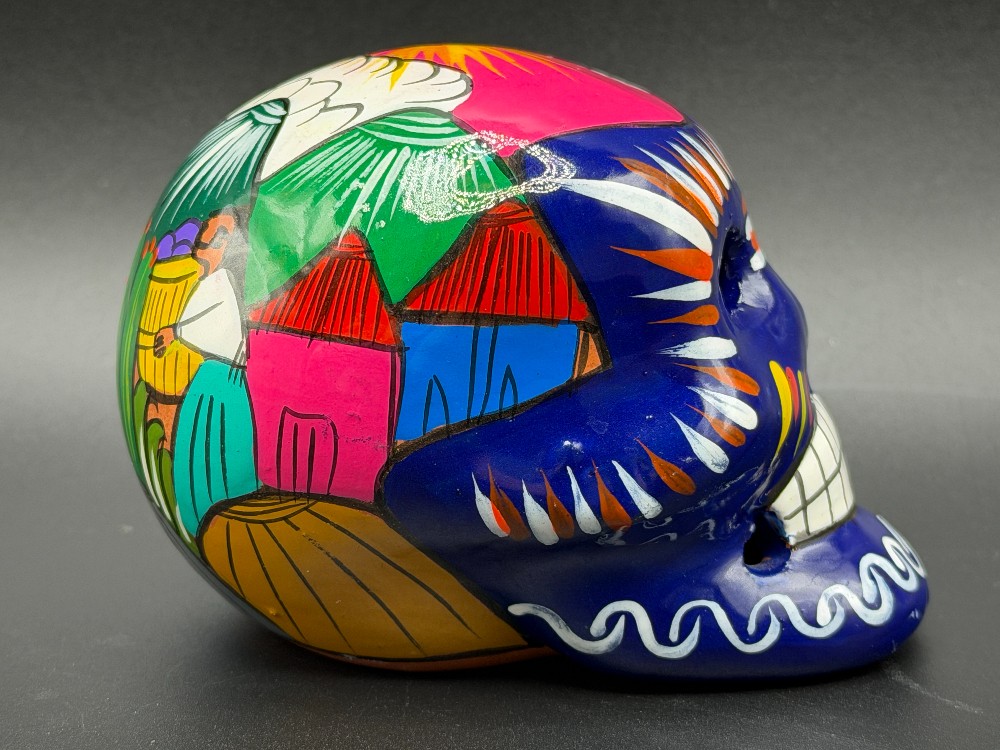 Pottery Sugar Skull Day of the Dead