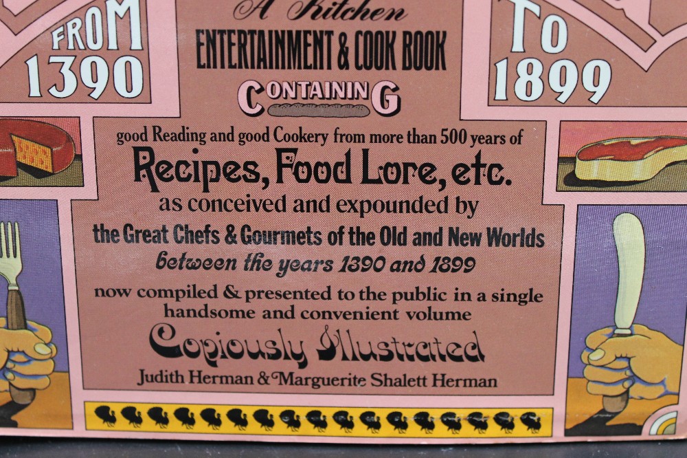 Hardcover Vtg 1973 THE CORNUCOPIA cookbook