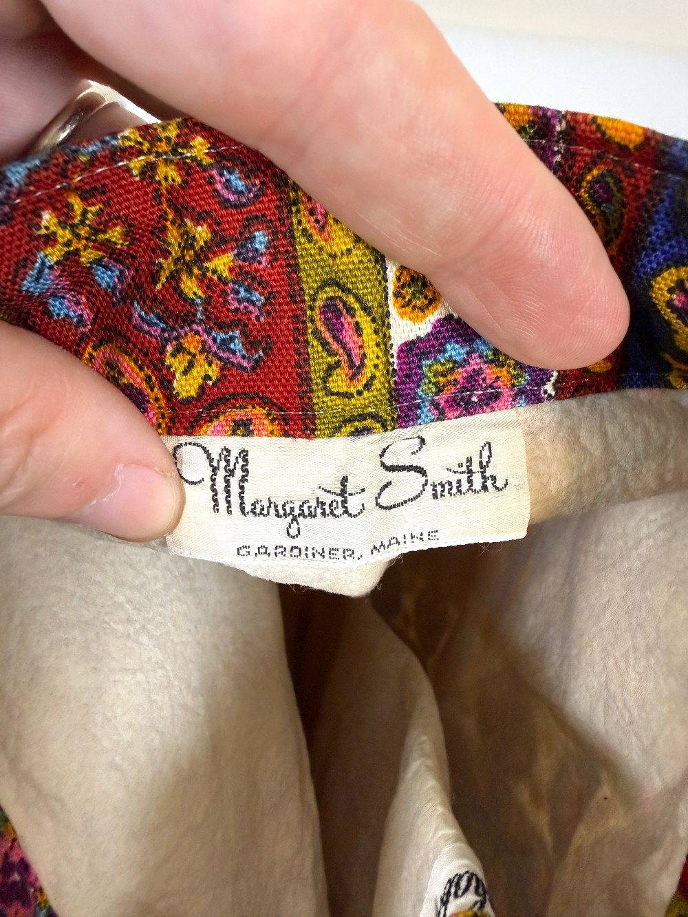 Margaret Smith Boho Fabric Bag