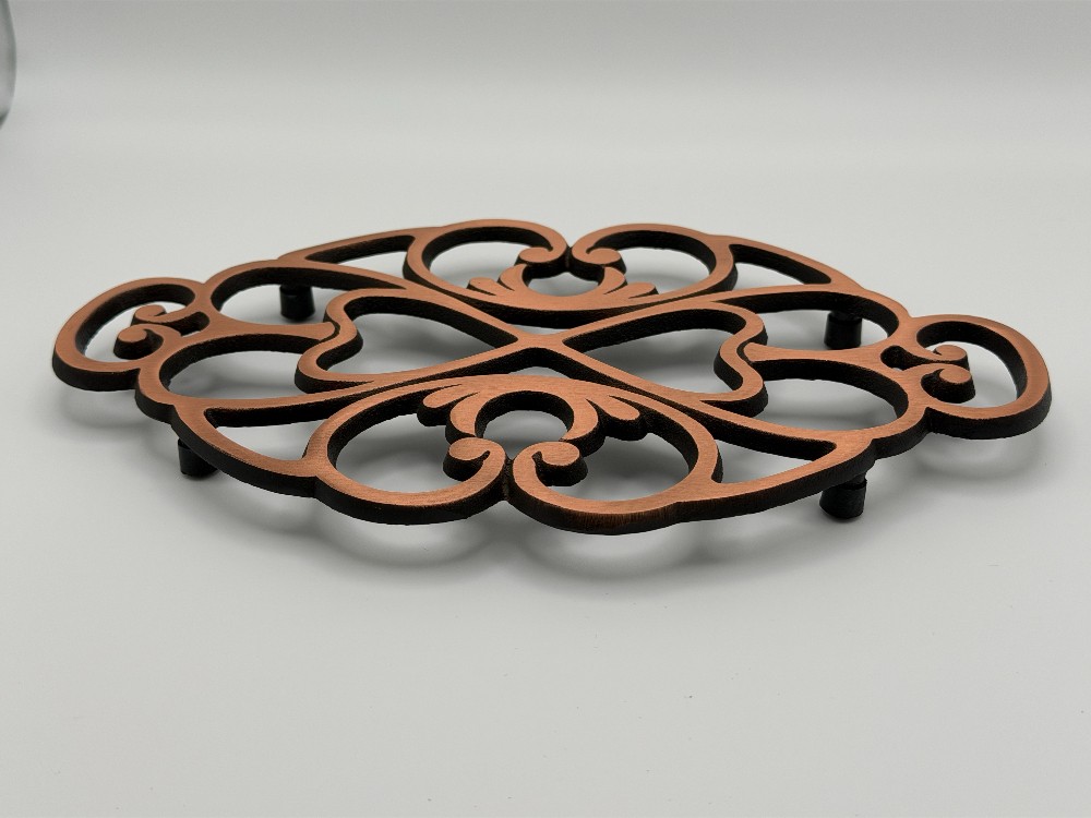 Pampered Chef Copper Cast Iron Trivet Round Up 2009