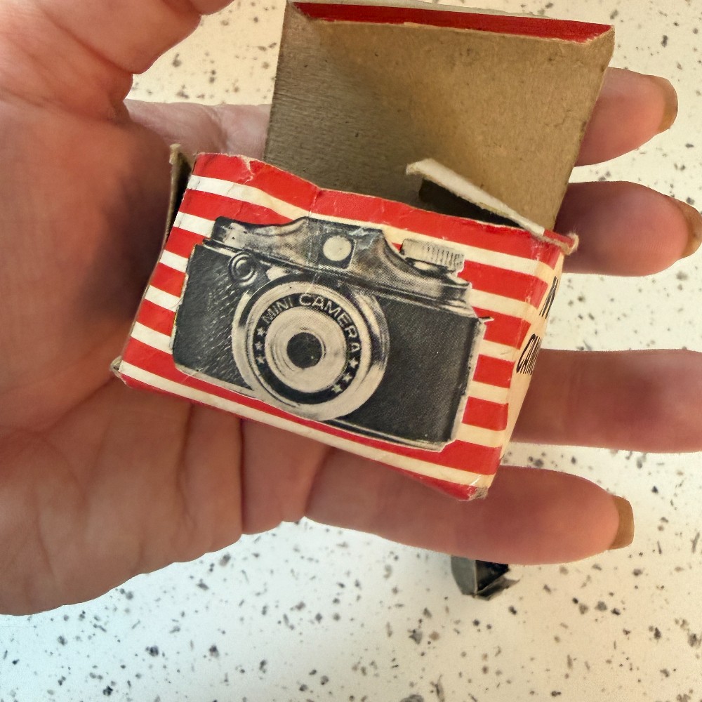Vintage Mini Camera with Original Box, Hong Kong - DANA