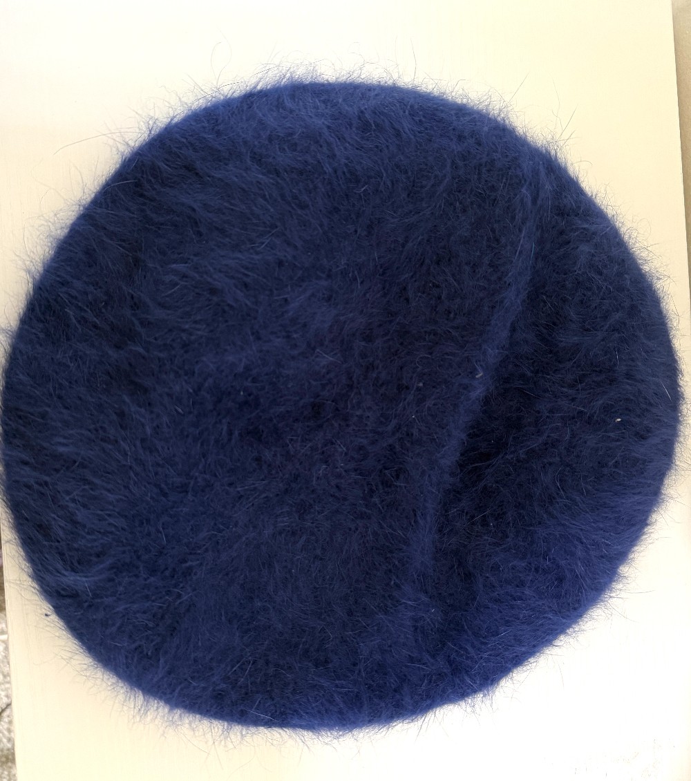 Blue Rabbit Hair Barrett