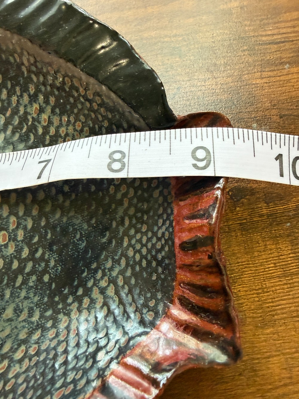 Pottery Fish Platter