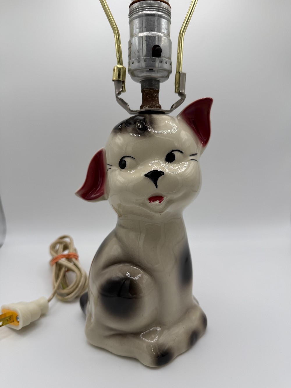 Puppy Dog Lamp Vintage