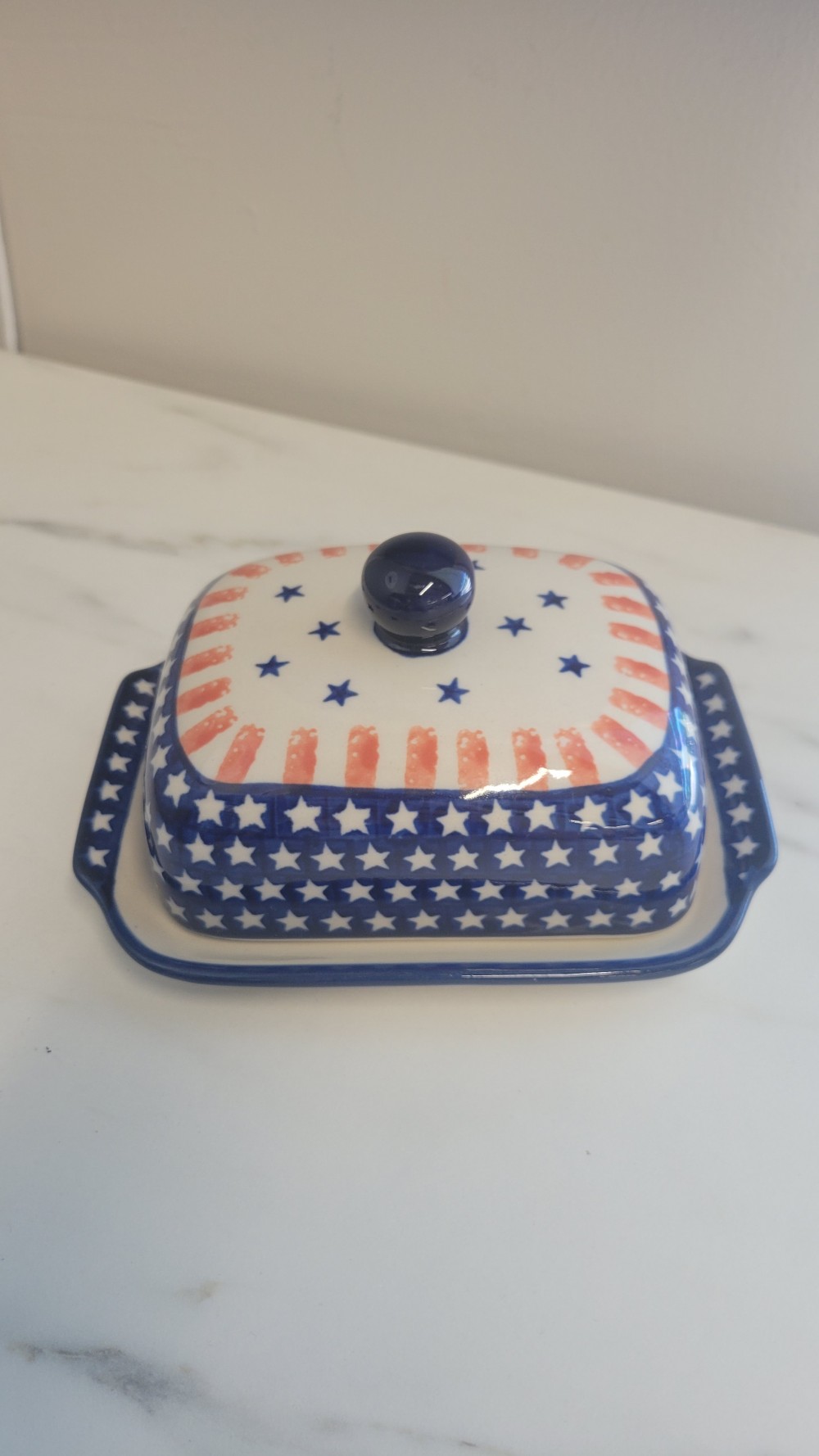 Americana Butter Dish