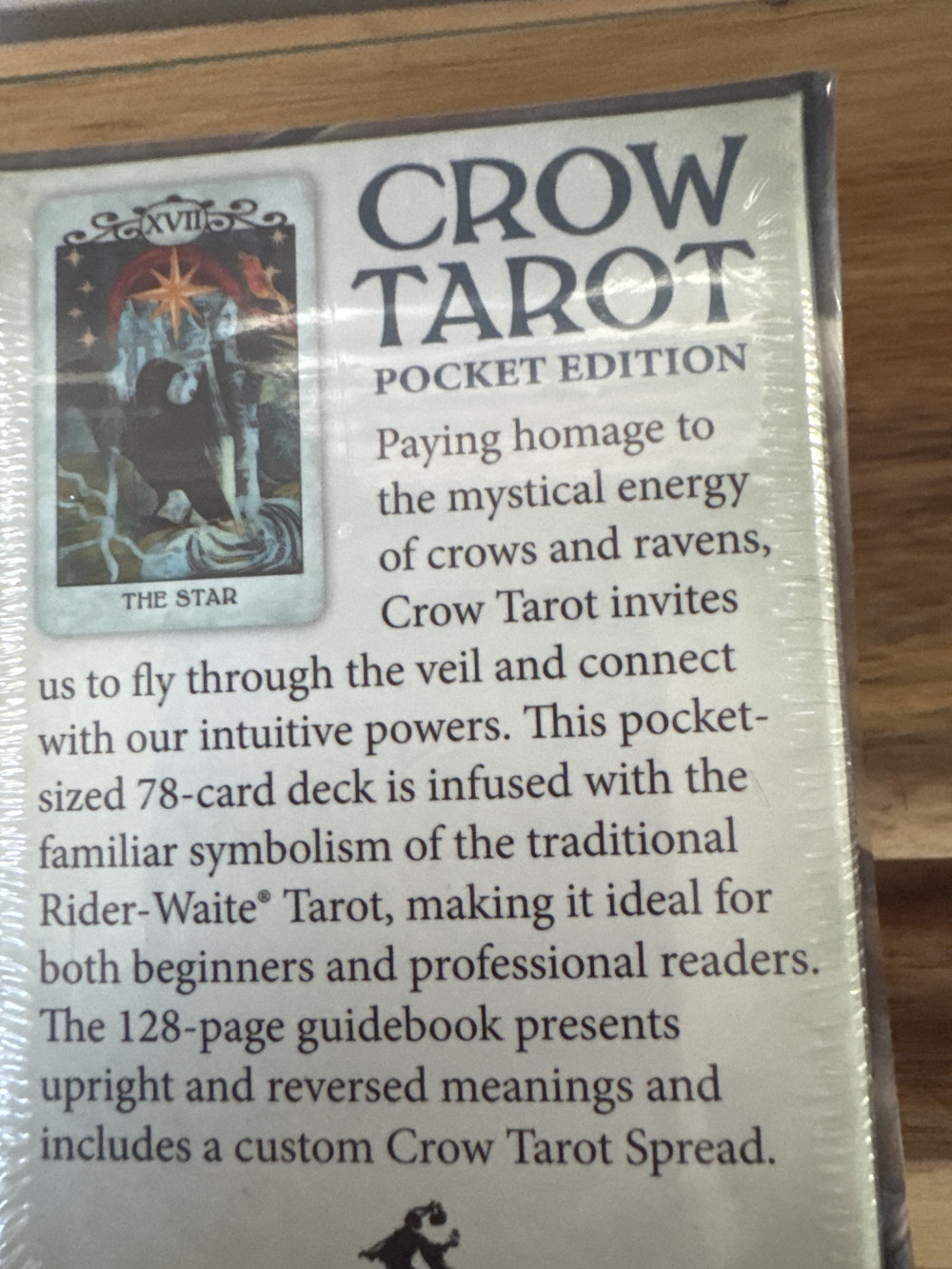TAROT DECK.  CROW TAROT POCKET EDITION