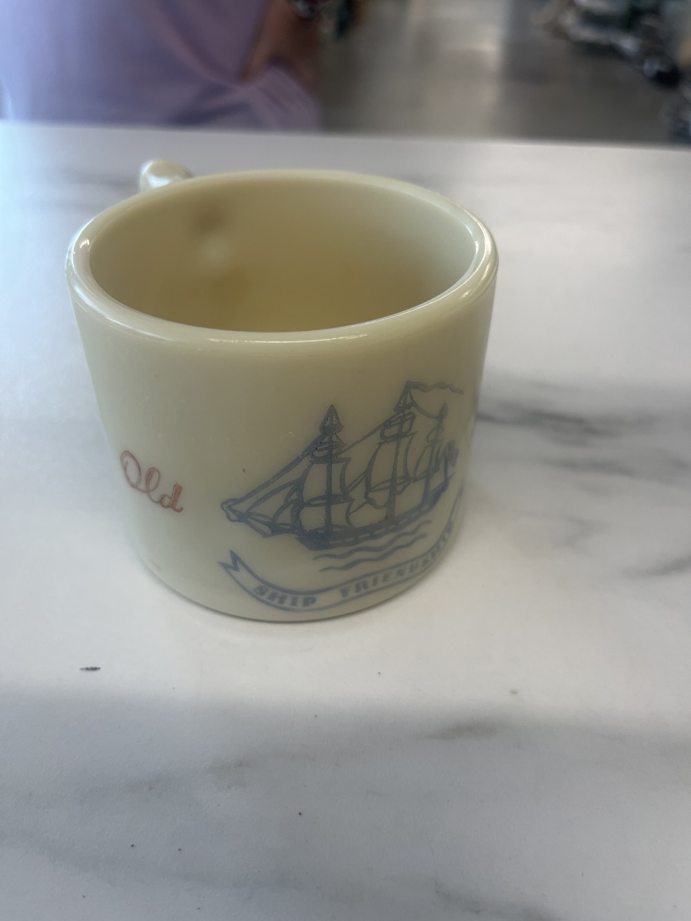 Vtg ‘40’s Old Spice shaving mug