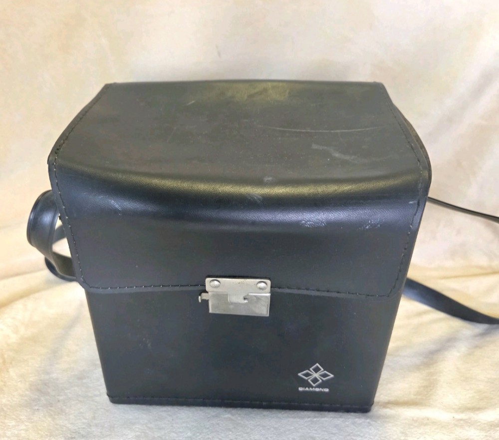 VTG 60's Paloroid Accessory Kit Diamond Hard Case, Manual Coaters, Docs