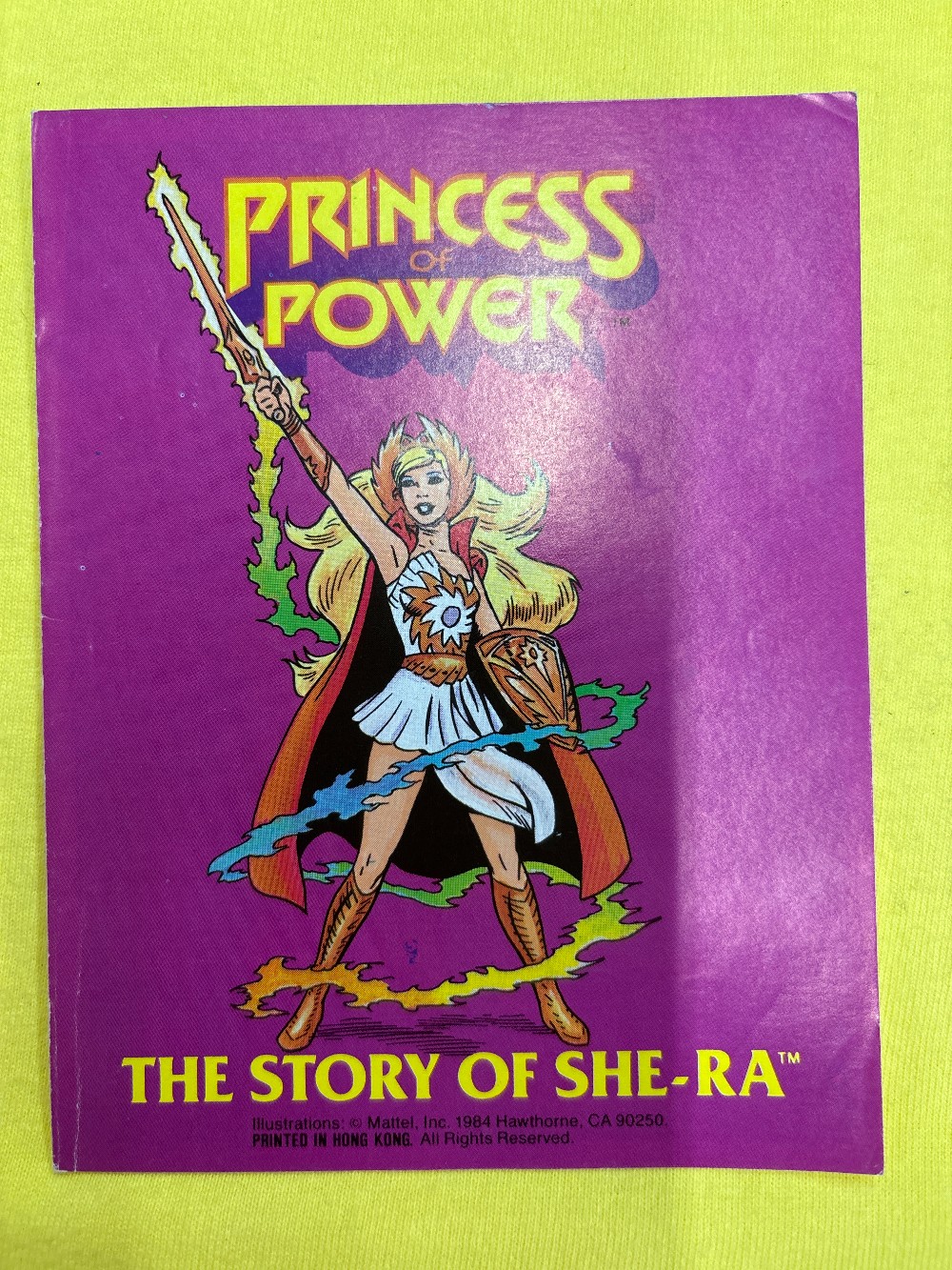 MOTU Princess of Power Mini Comic The Story of She-Ra