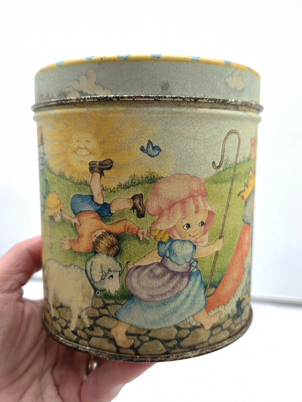 VTG Storybook Parade Tin Coin Bank