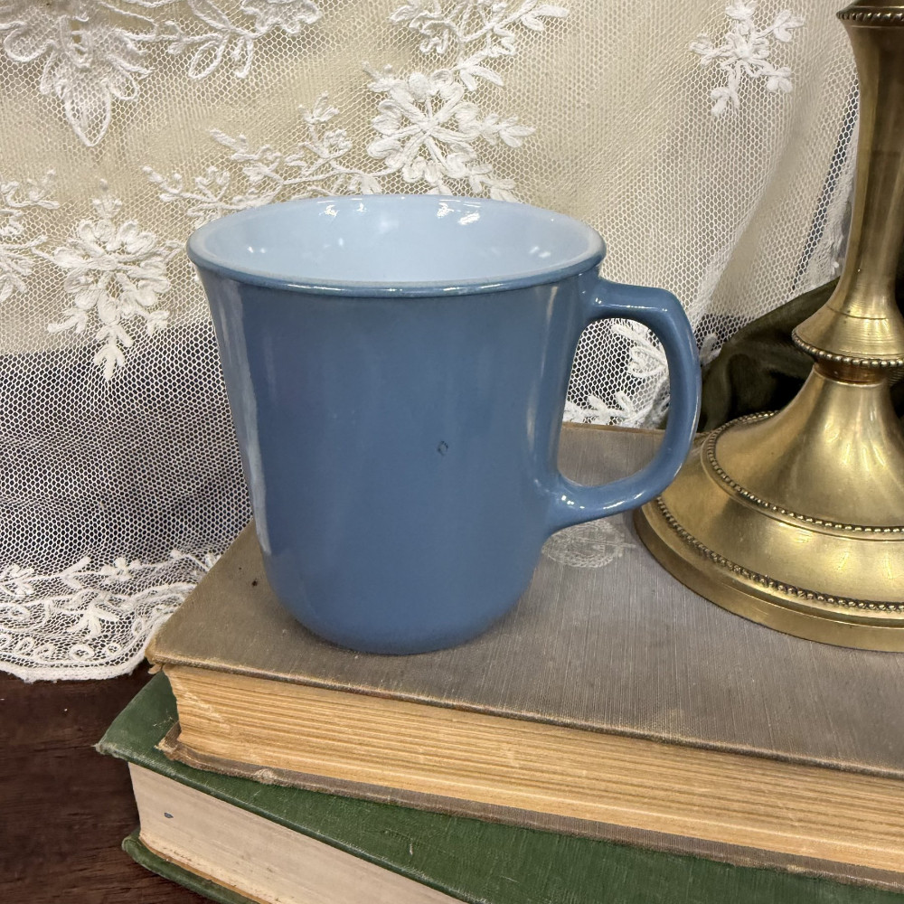 Corning Slate Blue Coffee Mug