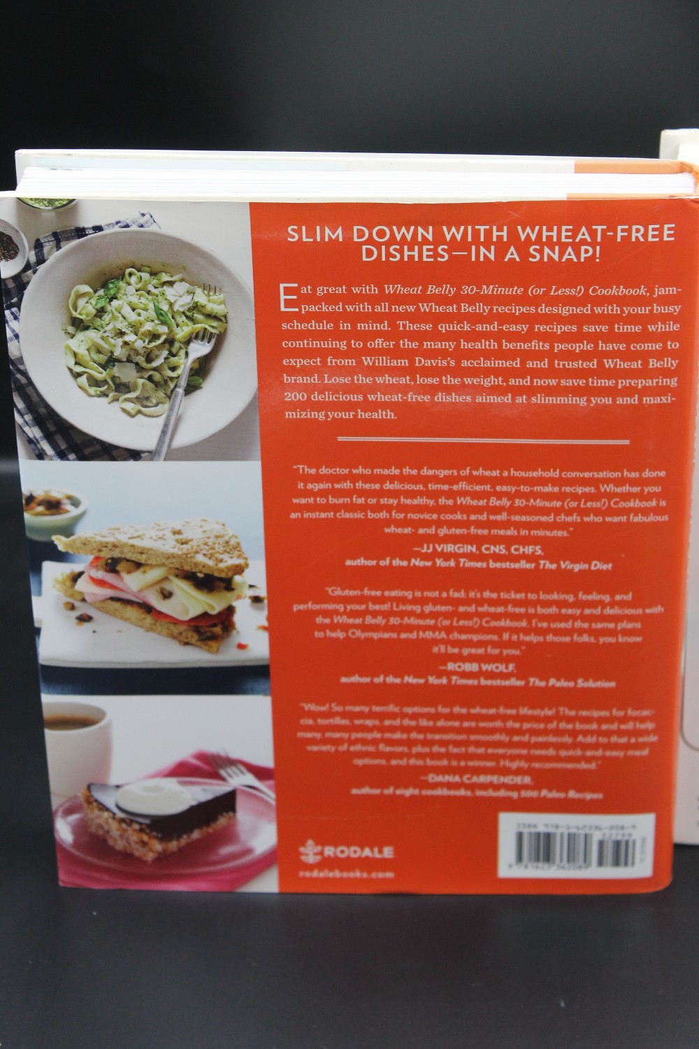 WHEAT BELLY book and cookbook bundle