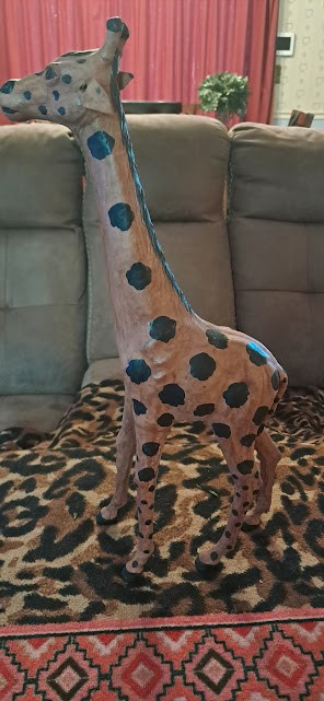 Leather wrapped Giraffe (Vintage)