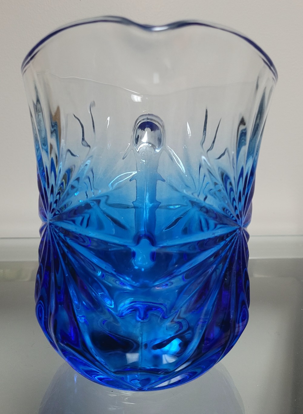 60oz Pressed Glass Water Pitcher