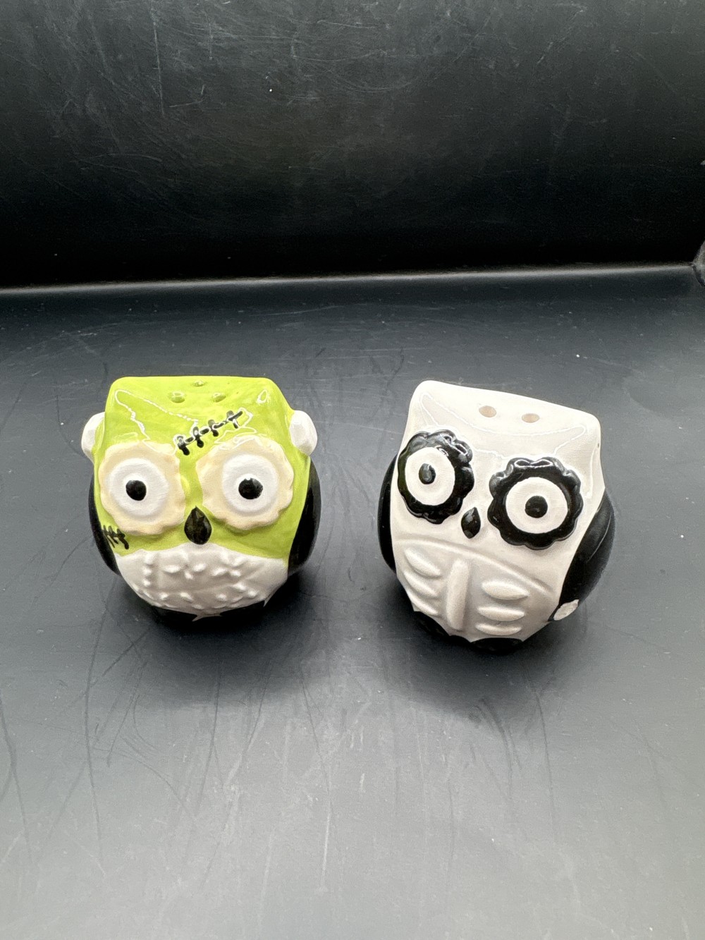 Owl Halloween Salt and Pepper Shakers