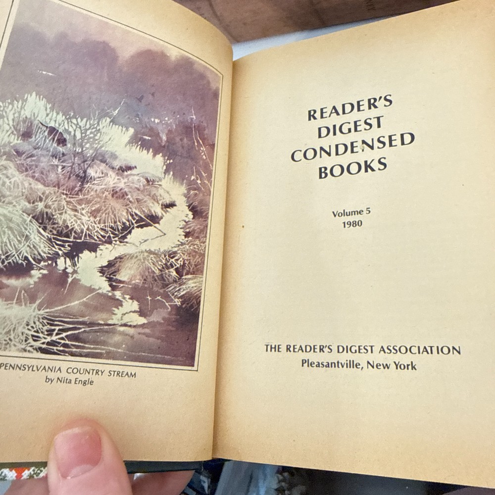 Reader's Digest Condensed Books, 1980