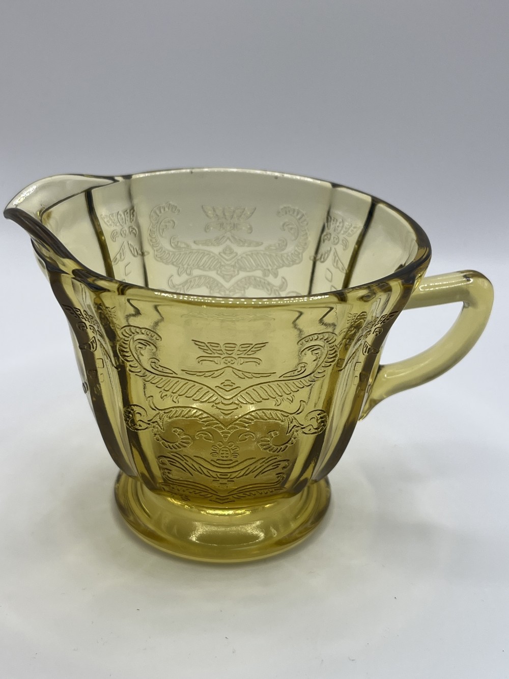 1930’s Federal Glass depression glass creamer