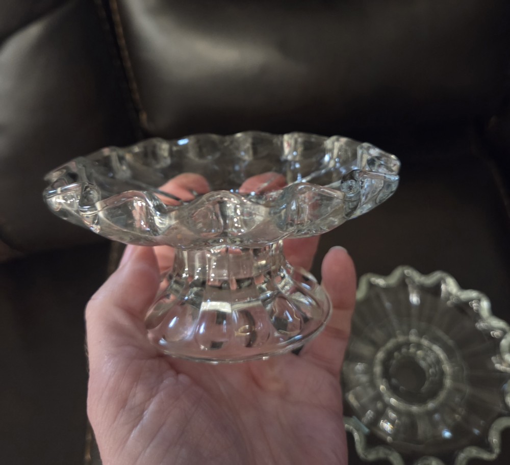 VTG Partylite Chantilly Candlestick Holders