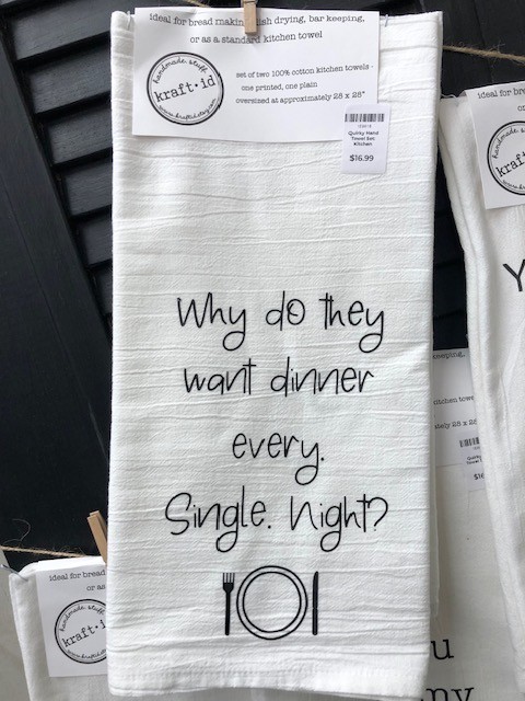 Quirky Hand Towel:  K4