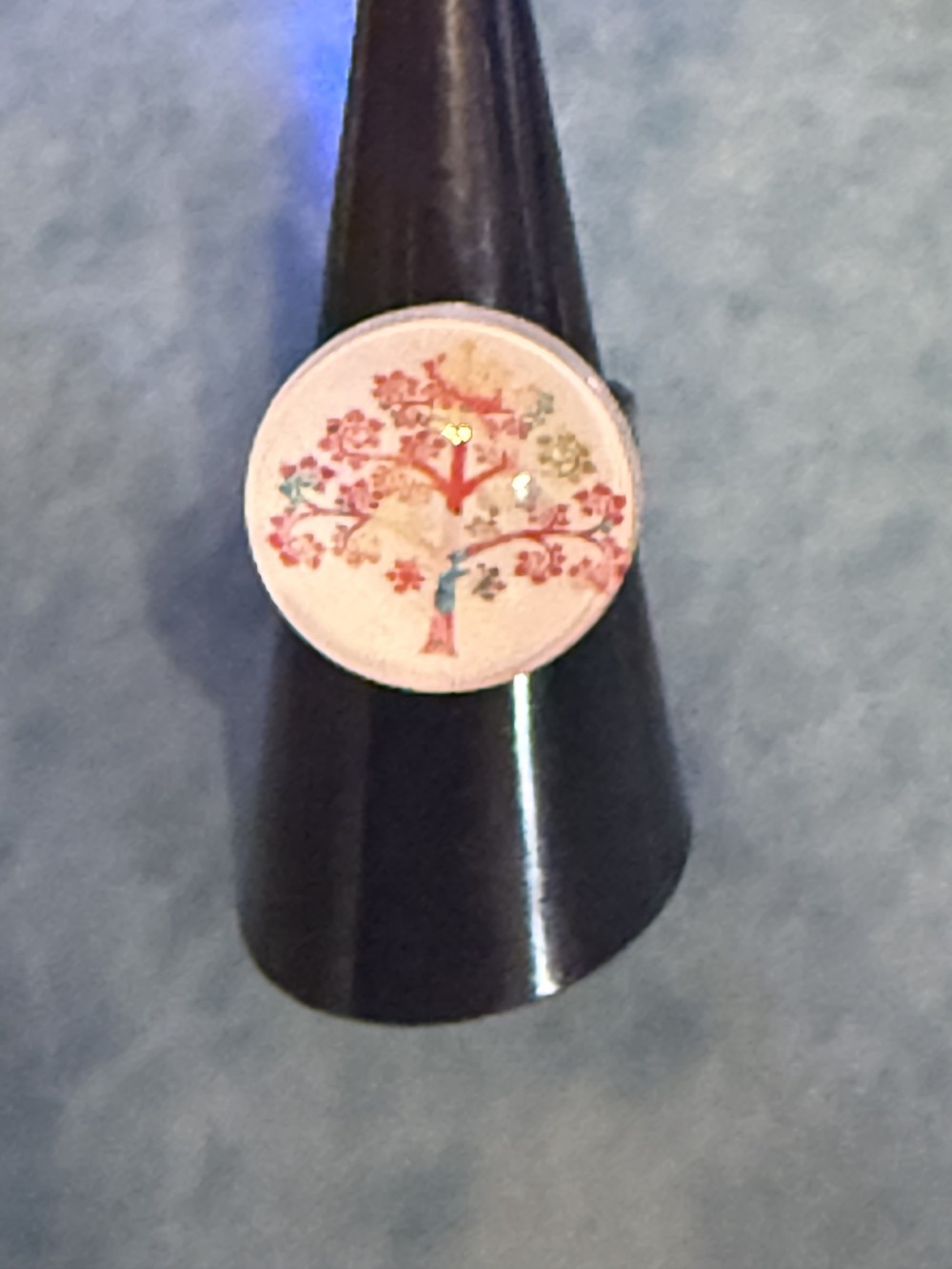 Adjustable Ring - Tree of Life Mulricolored