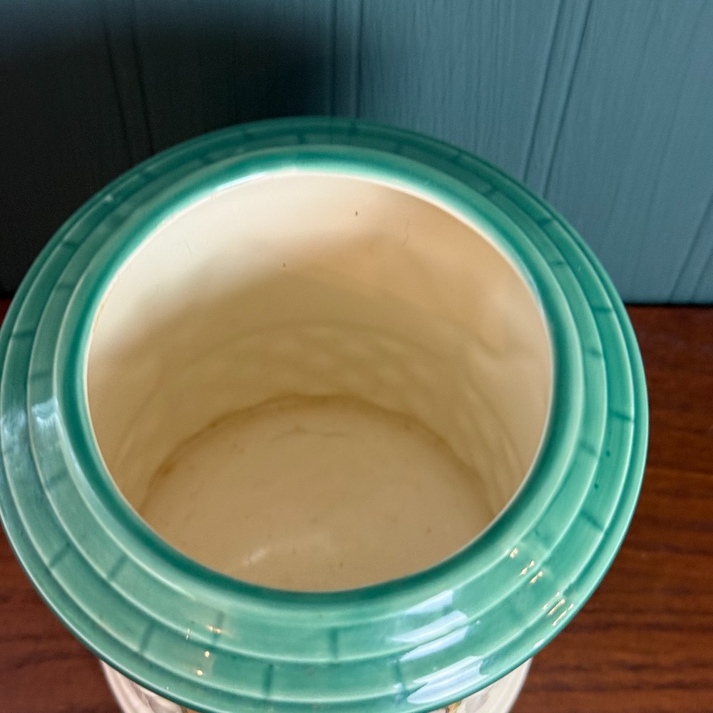 Petunia Seed Packet Ceramic Utensil Holder