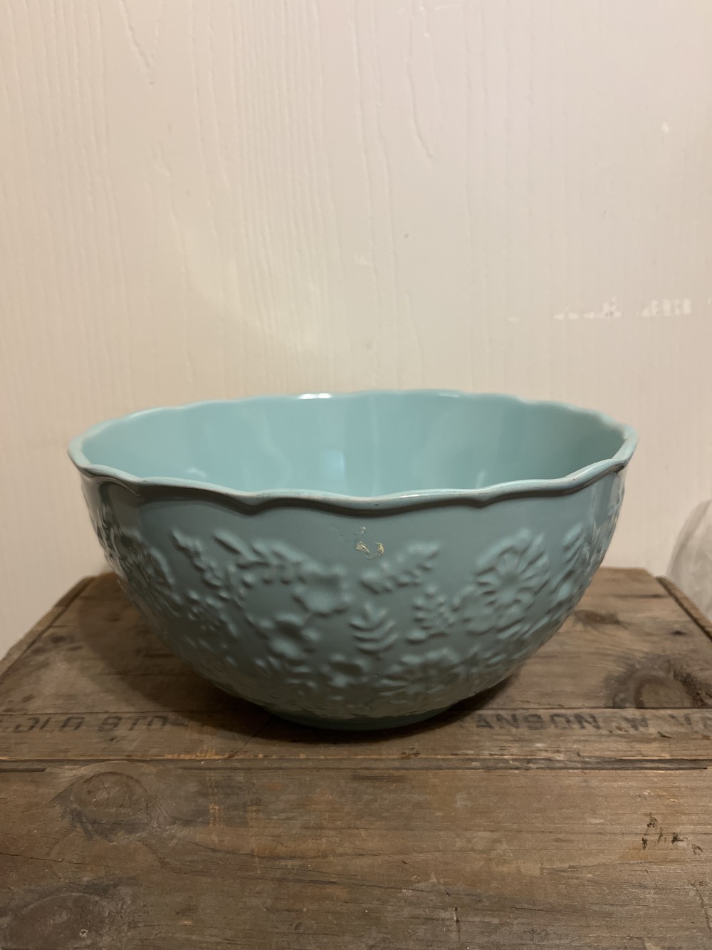 Pioneer Woman Aqua mixing bowl