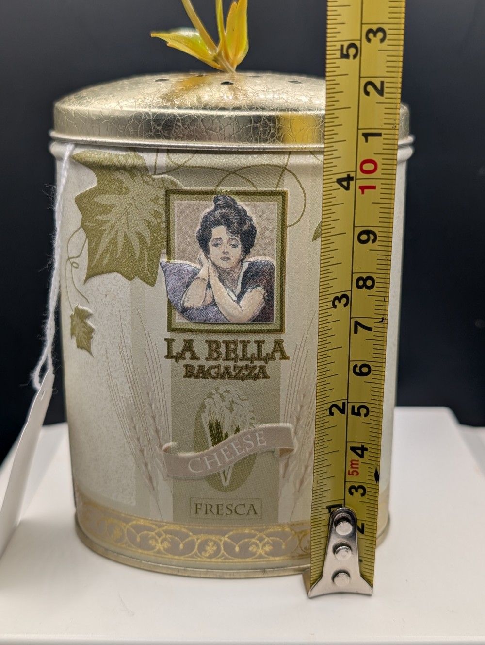 La Bella Bagazza tin w/floral