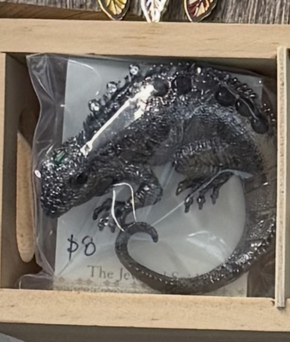 Brooch Pin - Chameleon large