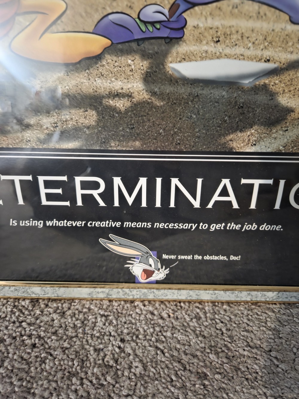 '98 Looney Tunes Determination Poster