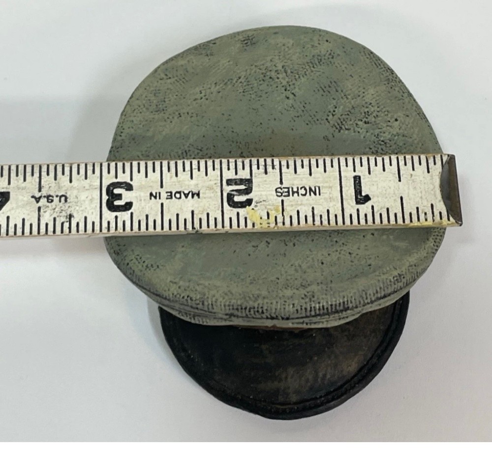 Paperweight U.S. Army Officer Service Cap Resin Military Desk Figurine Popular Imports 1998