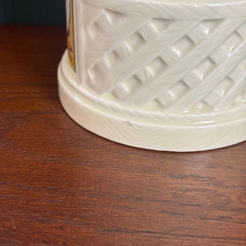 Petunia Seed Packet Ceramic Utensil Holder
