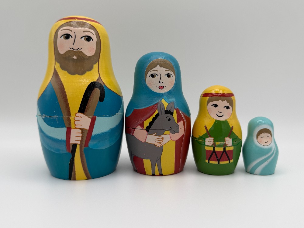 Holy Family Nesting Dolls