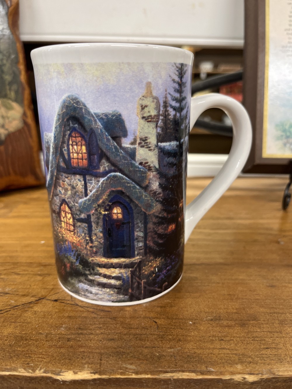 Vtg Thomas Kincade mug