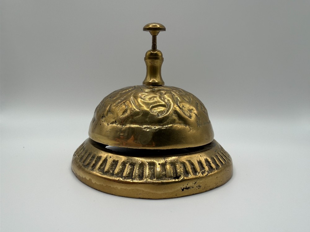 Brass Reception Desk Bell