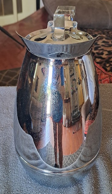 American Thermos Chrome Coffee Server & Pitcher