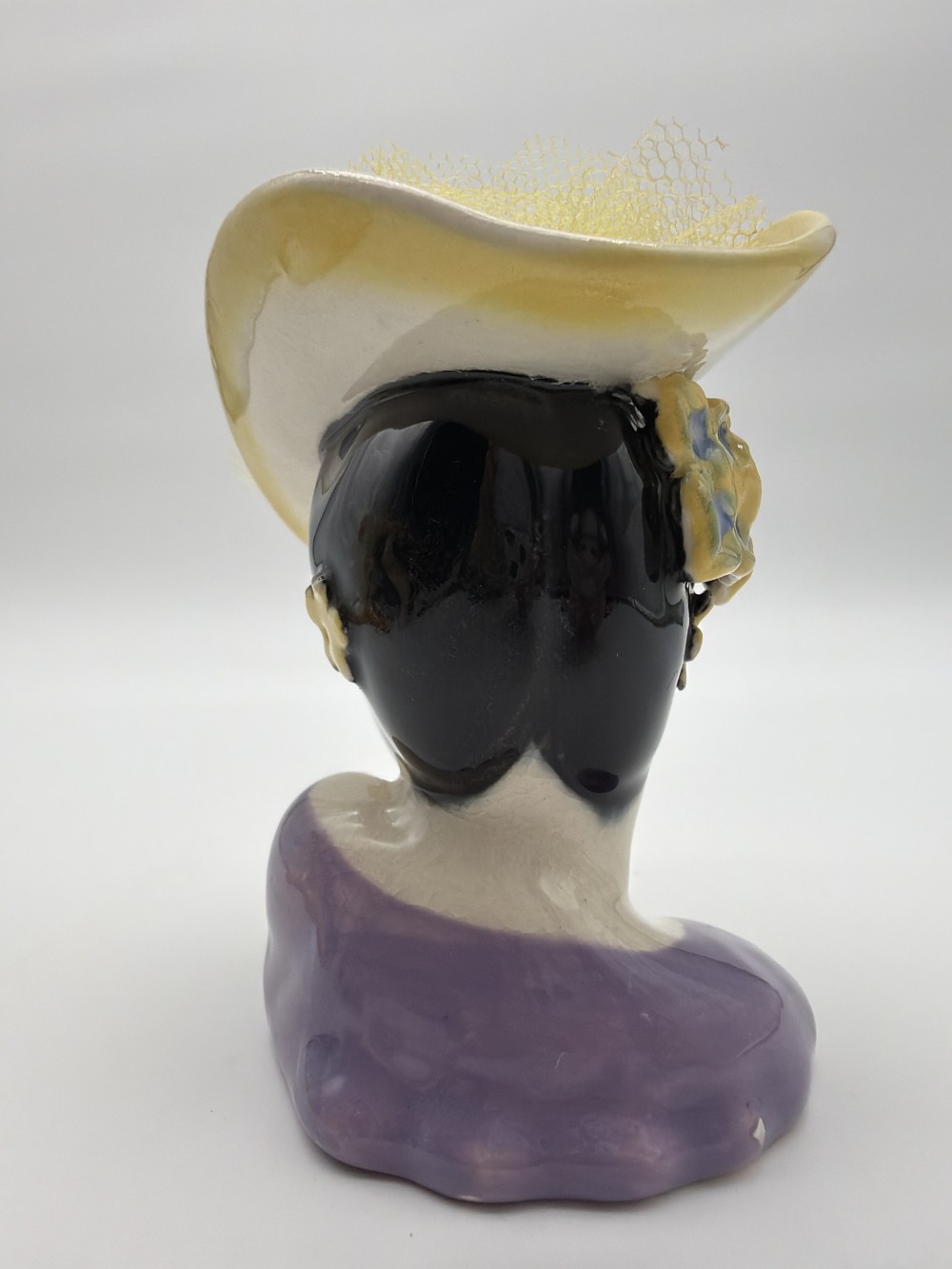 Vtg Japan Lady Head Vase - CALLOUT