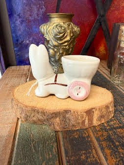 1940s Rio Hondo Bunny Cup California Pottery