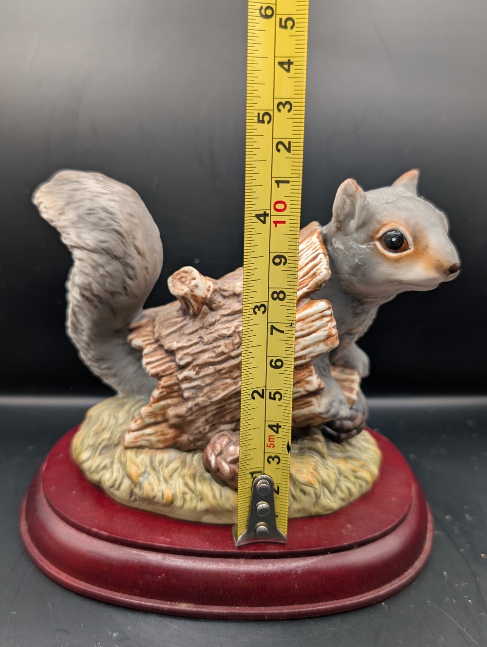 Homco porcelain squirrel figurine