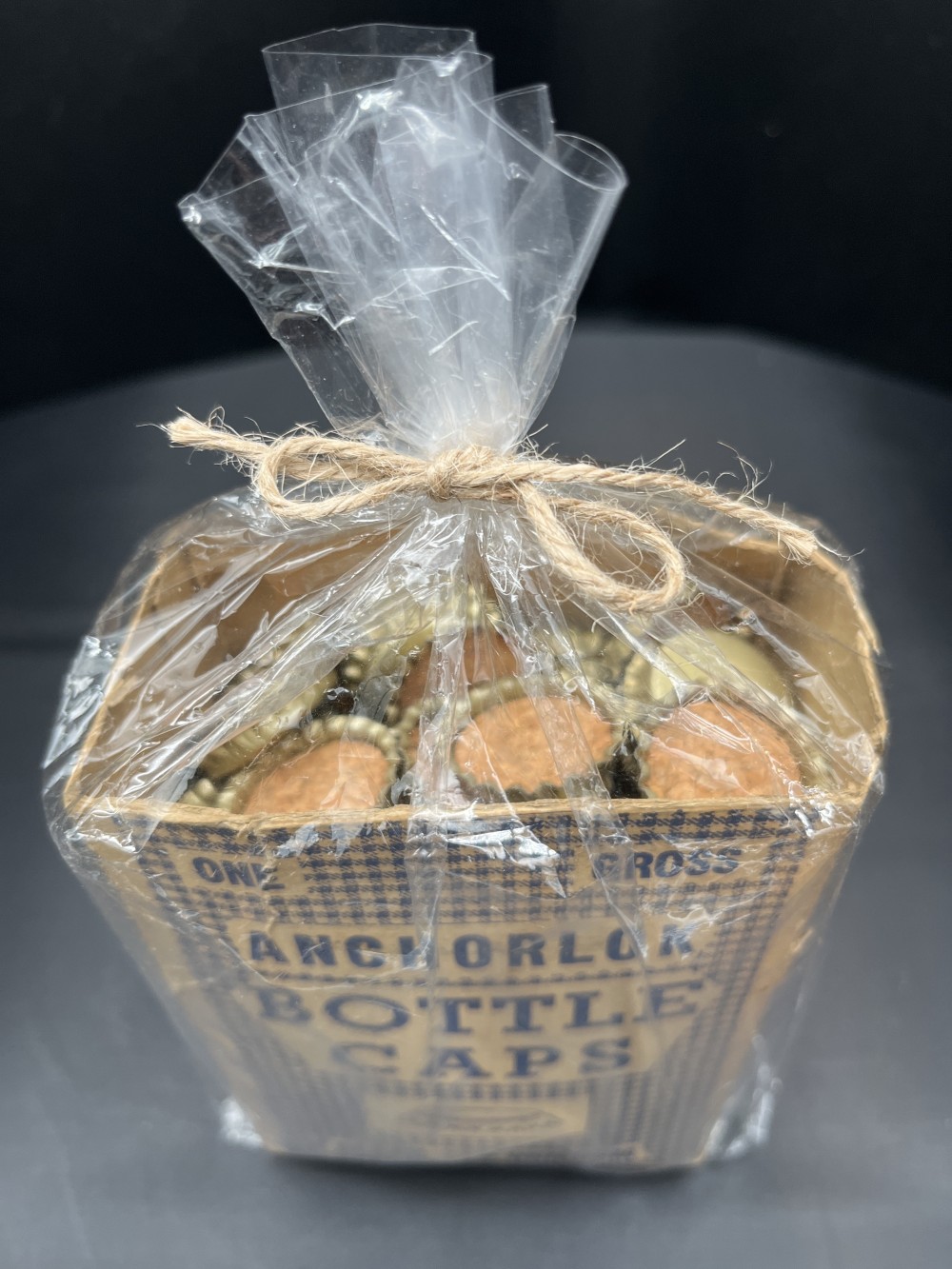 1940s Anchorlok Bottle Caps - open box