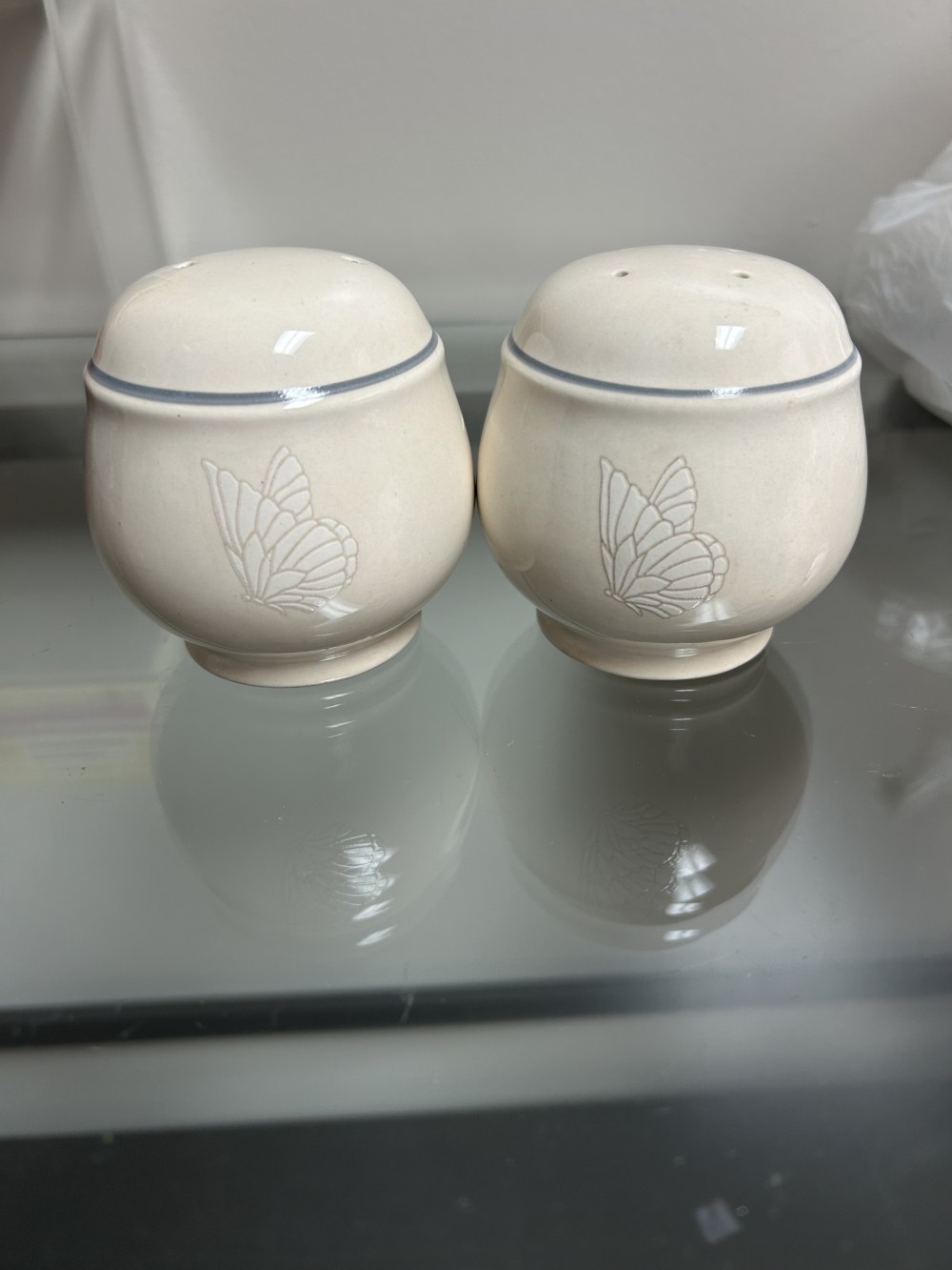 Keltcraft Designed by Noritake Kilkee Salt & Pepper Shakers made in Ireland