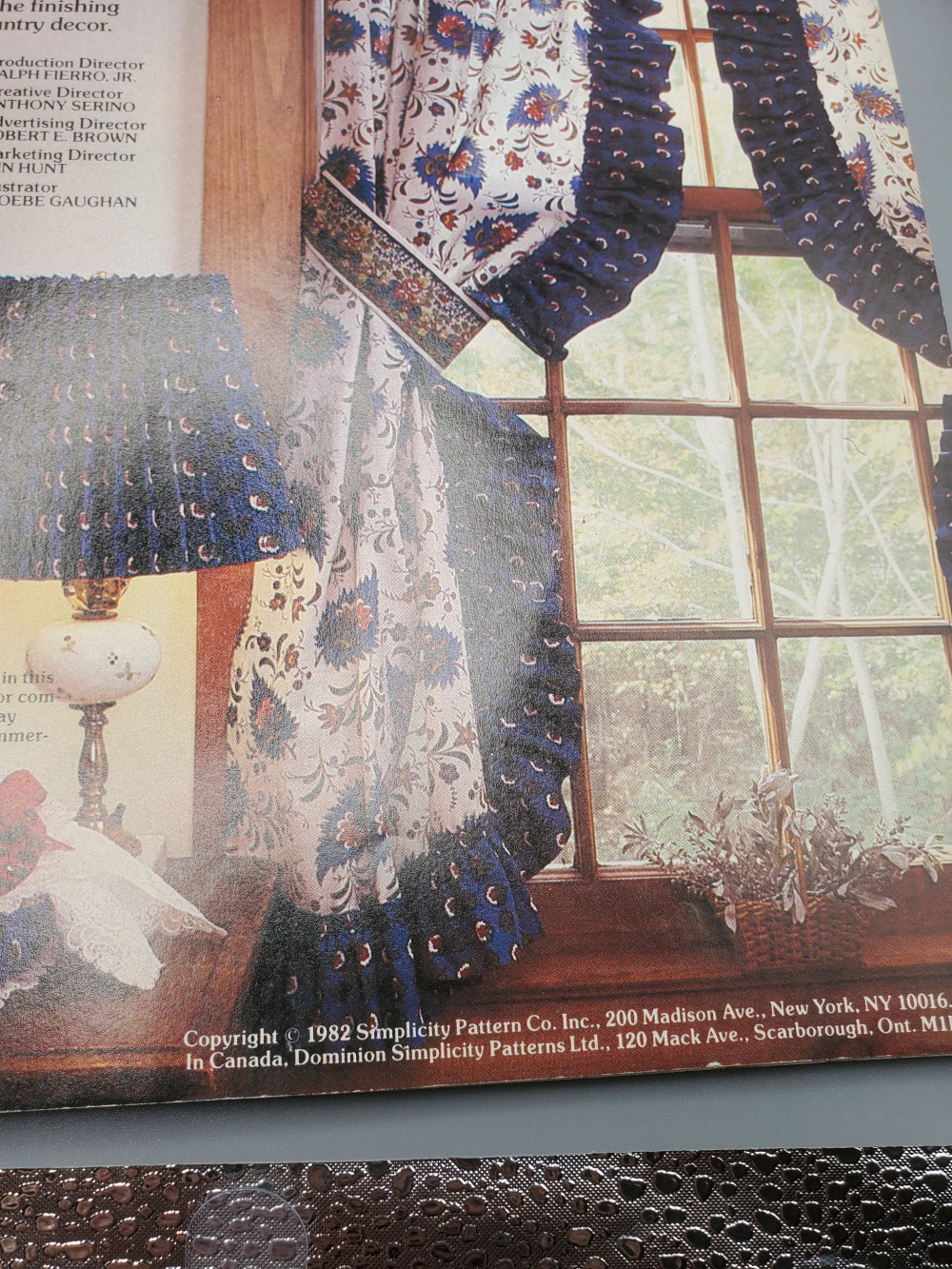 Simplicity Country Style Decorating Ideas 1982