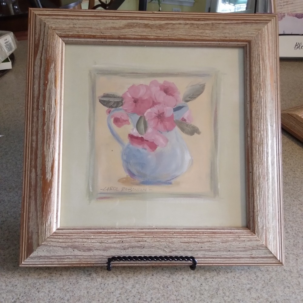 Carol Robinson Set of 2 Framed Floral Prints