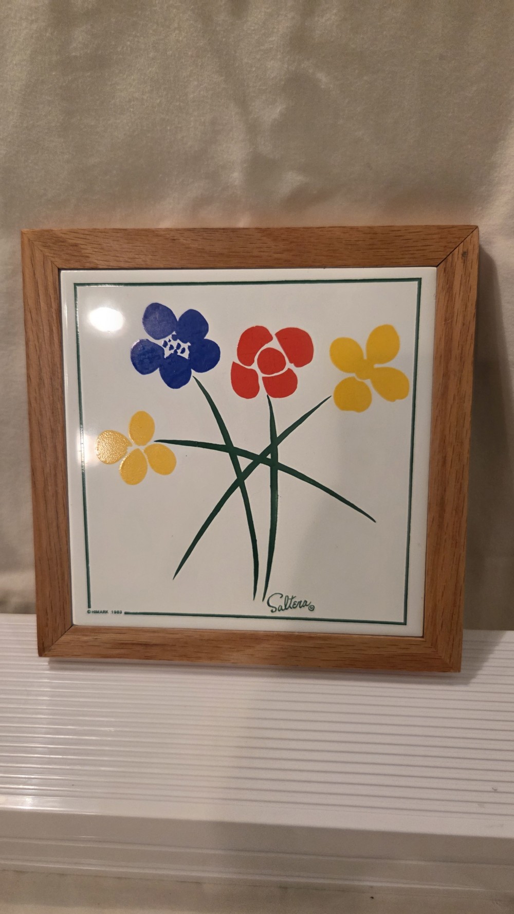 KP-1776 framed tile Saltera trivet