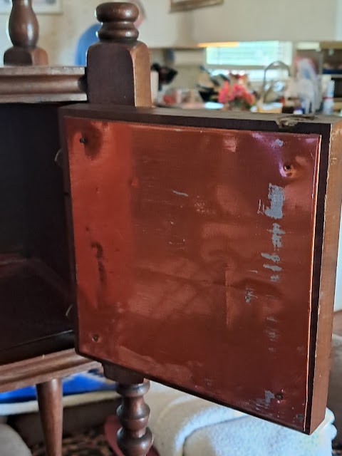 Smoking Stand-Humidor Side Table