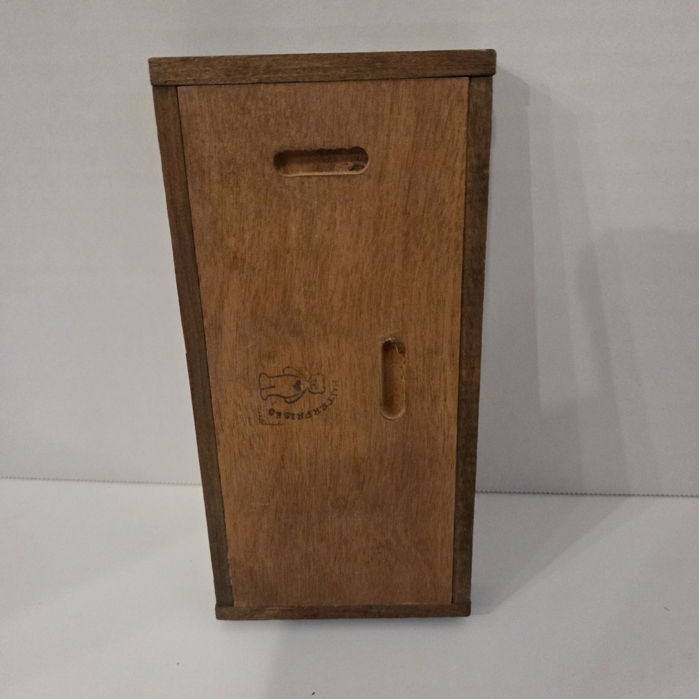 VTG Handmade Wood Cat Sign