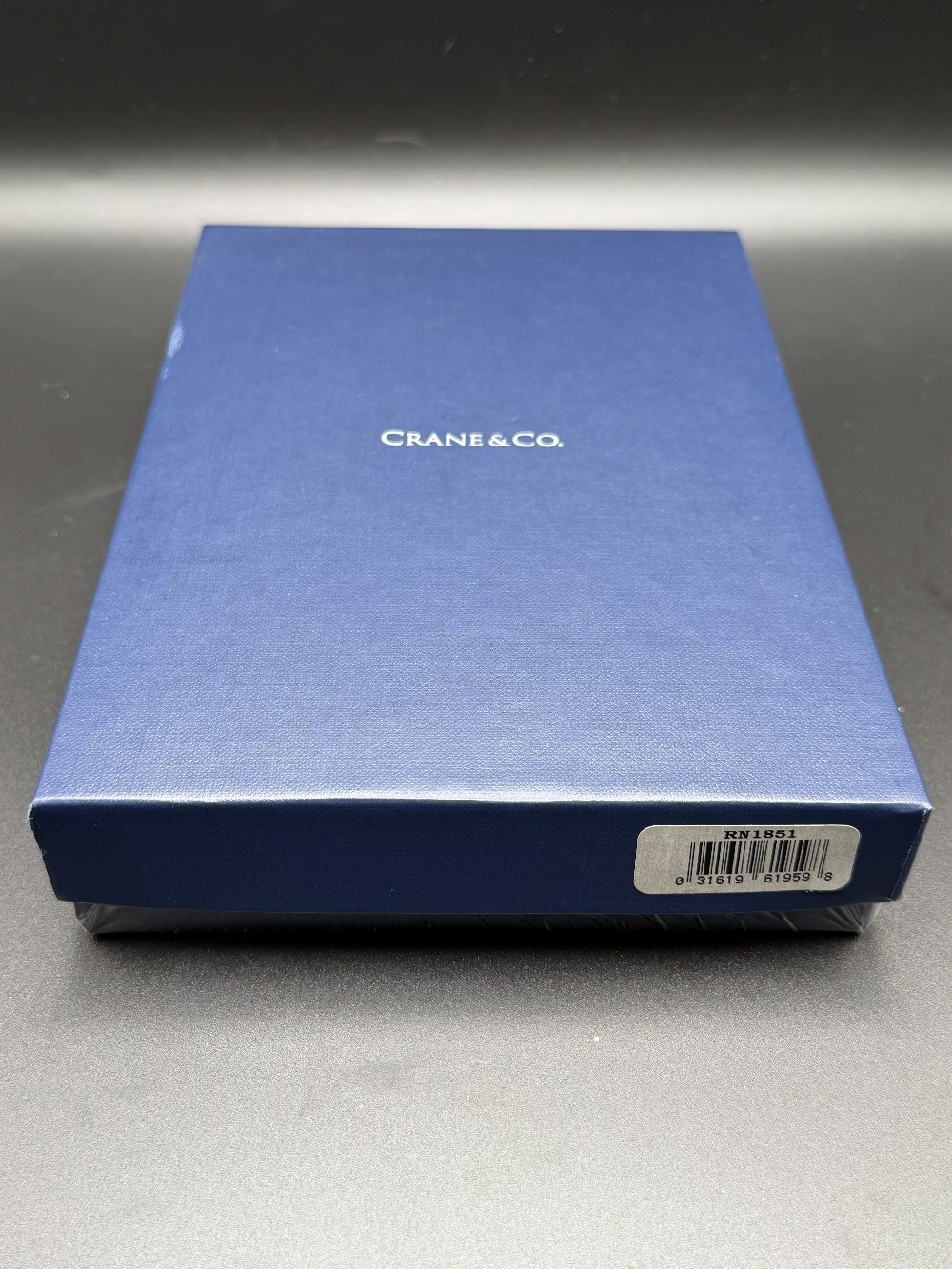 Crane & Co. 25 Hand Engraved Notes Pearl White Faux finish.