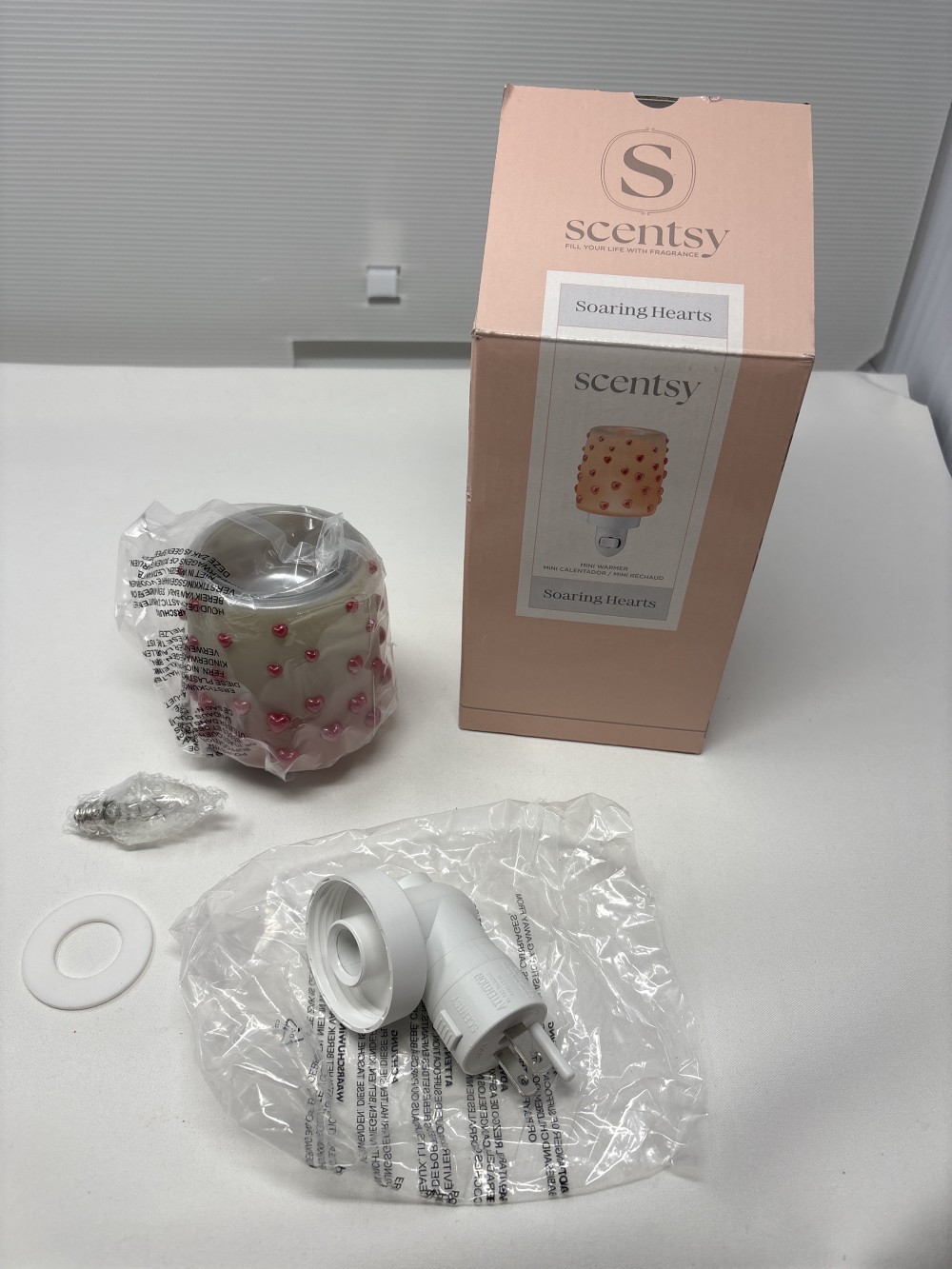 Scentsy Mini Warmer “Soaring Hearts”