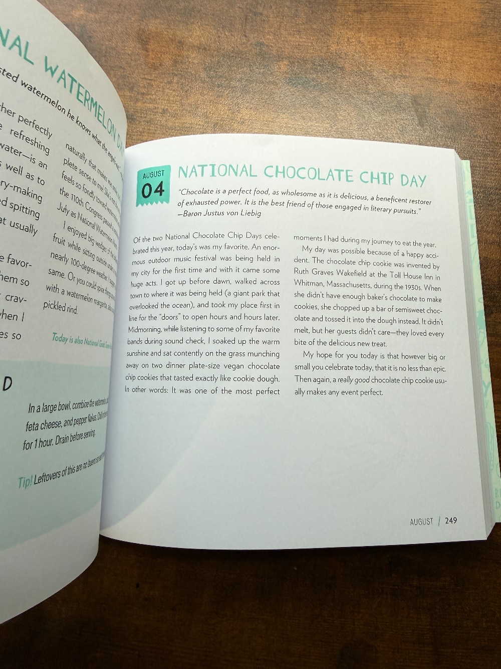 Eat the Year Food Holidays Book