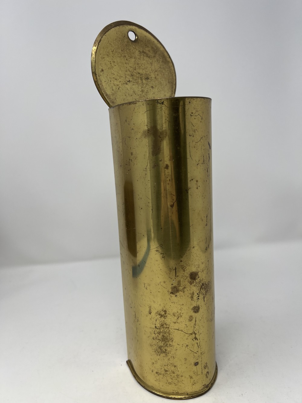 Vintage Brass Match Holder