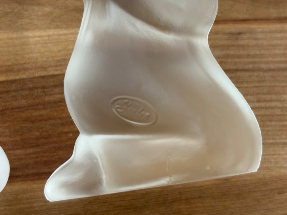 Fenton Frosted Satin Glass Praying Boy & Girl Figurines Pair